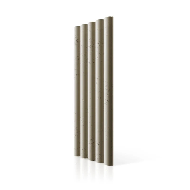 3D Concrete Wall Panels TUBES L