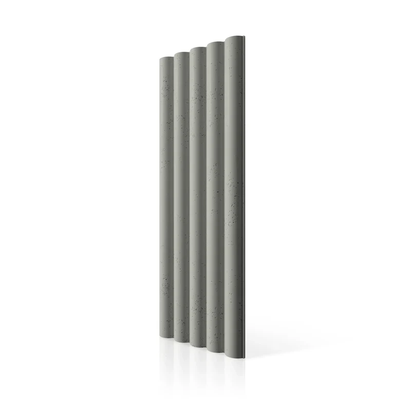 3D Concrete Wall Panels TUBES L