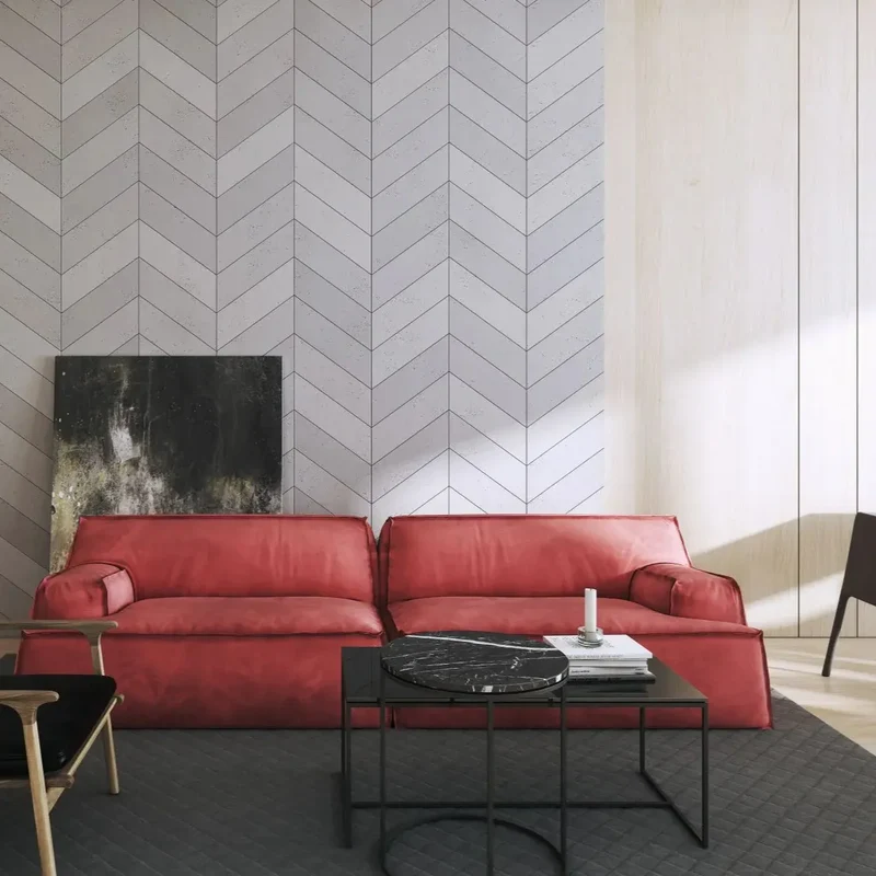 Concrete Cladding - HERRINGBONE Wall Panels