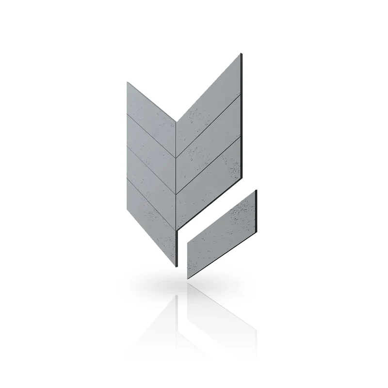 Concrete Cladding - HERRINGBONE Wall Panels