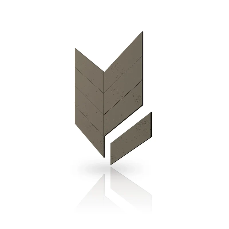 Concrete Cladding - HERRINGBONE Wall Panels