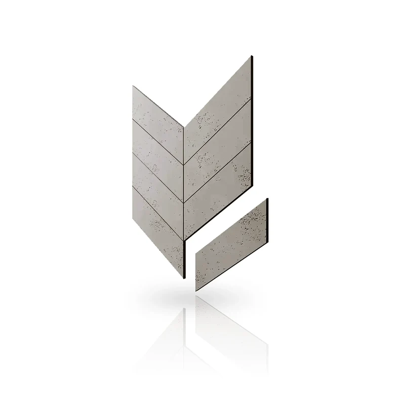 Concrete Cladding - HERRINGBONE Wall Panels