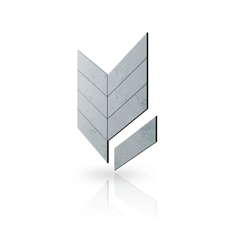 Concrete Cladding - HERRINGBONE Wall Panels