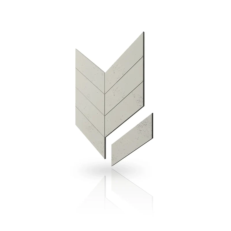 Concrete Cladding - HERRINGBONE Wall Panels