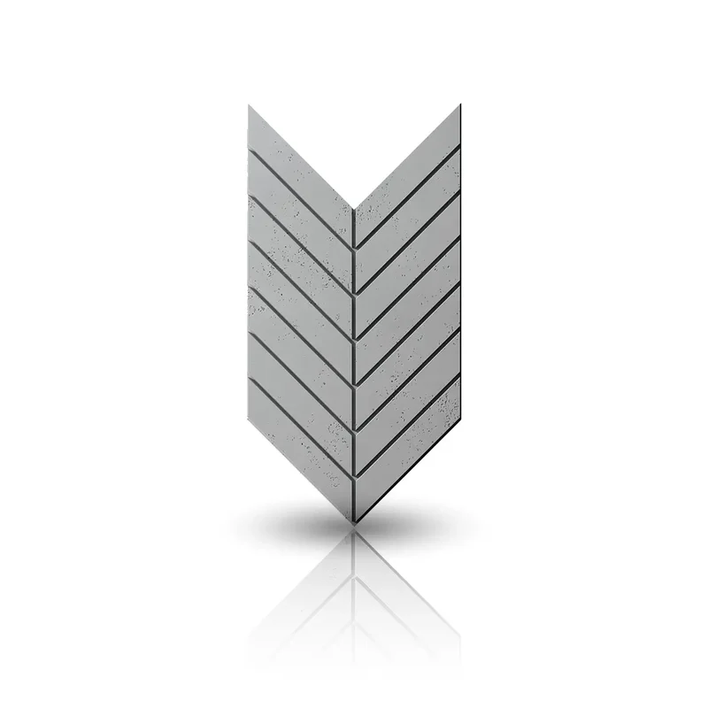 Concrete Cladding - HERRINGBONE L Wall Panels