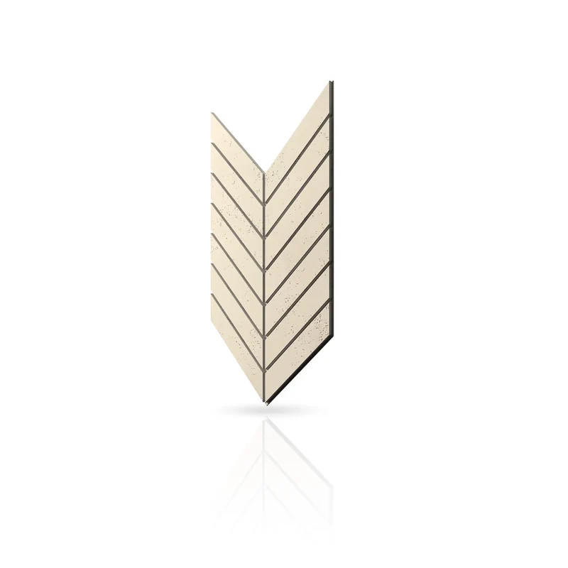 Concrete Cladding - HERRINGBONE L Wall Panels