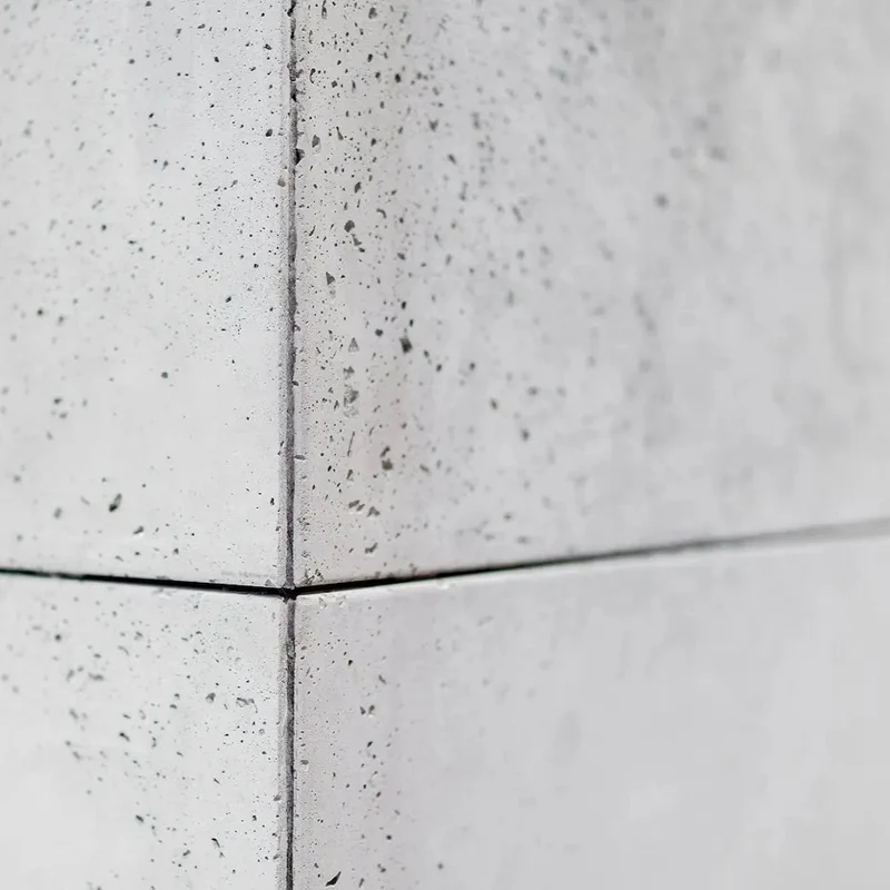 Decorative Industrial Concrete Wall Panels Exterior - WHITE