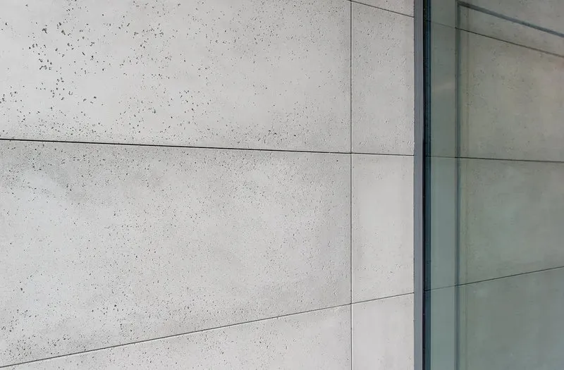 Decorative Industrial Concrete Wall Panels Exterior - WHITE