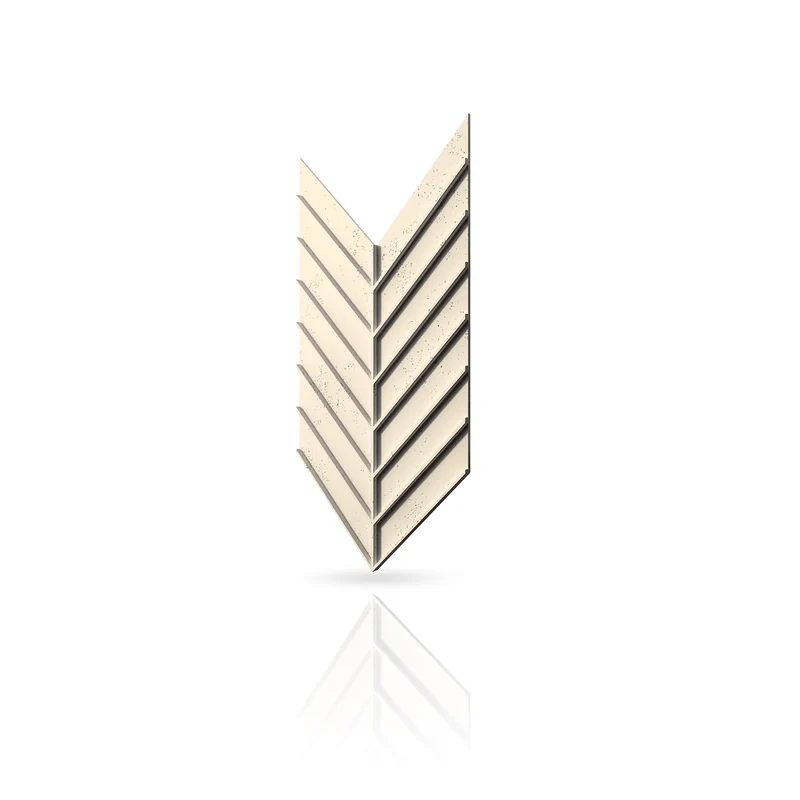 Concrete Cladding - HERRINGBONE L REVERS Wall Panels