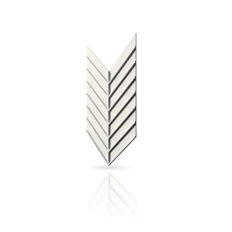 Concrete Cladding - HERRINGBONE L REVERS Wall Panels