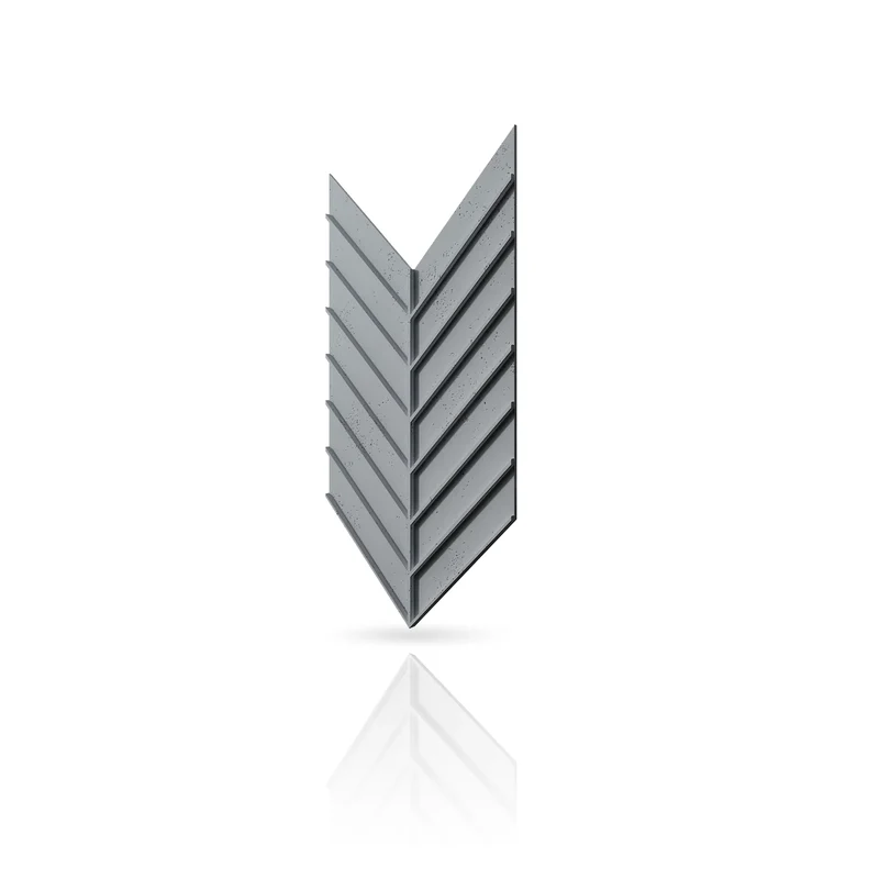 Concrete Cladding - HERRINGBONE L REVERS Wall Panels