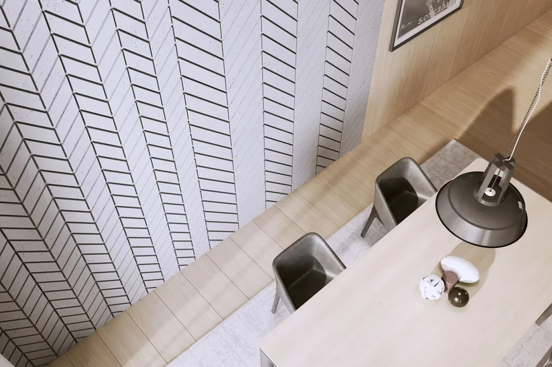 Concrete Cladding - HERRINGBONE M Wall Panels