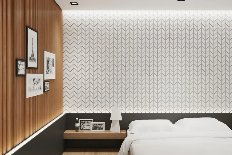 Concrete Cladding - HERRINGBONE S Wall Panels