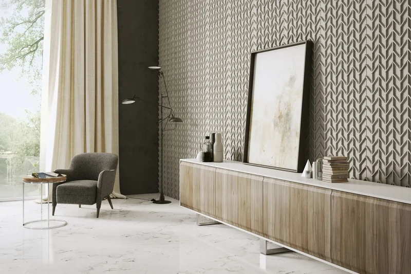 Concrete Cladding - HERRINGBONE S REVERS Wall Panels