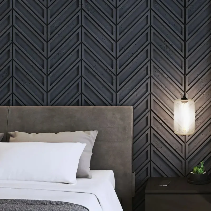 Concrete Cladding - HERRINGBONE BOLD Wall Panels