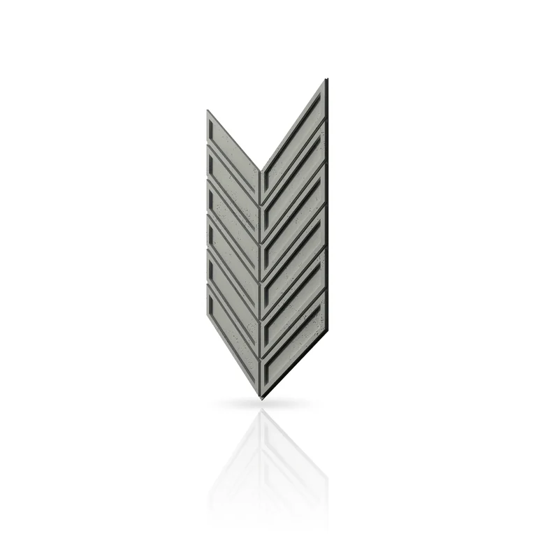 Concrete Cladding - HERRINGBONE BOLD Wall Panels