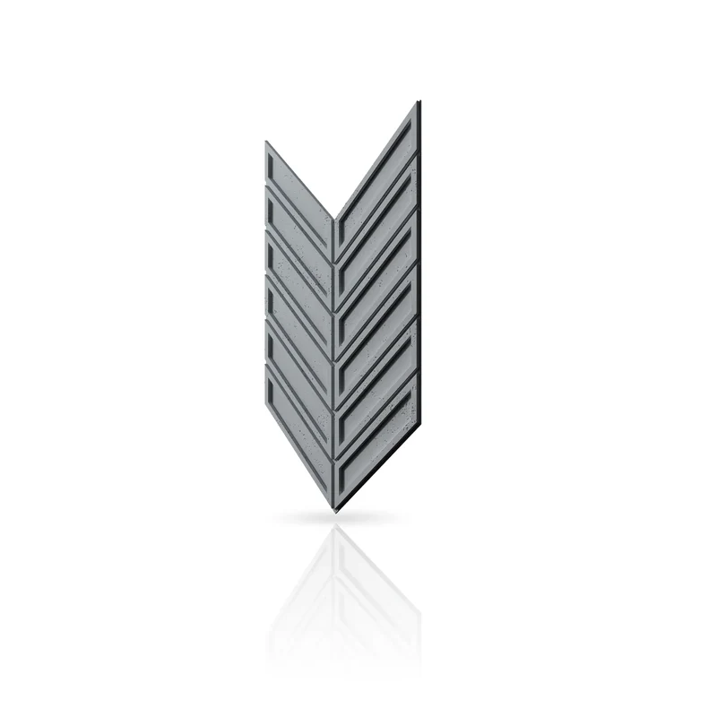Concrete Cladding - HERRINGBONE BOLD Wall Panels