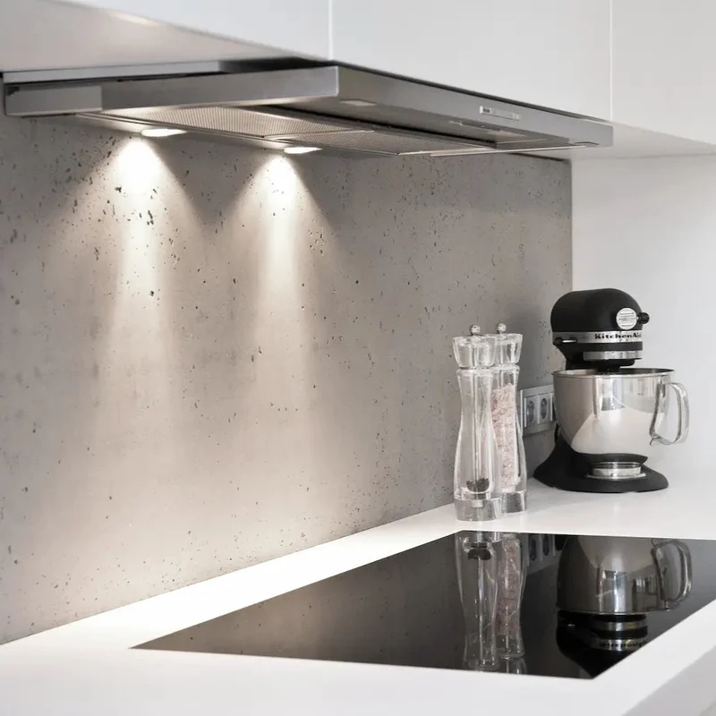 Decorative Industrial Concrete Wall Panels Interior - WHITE