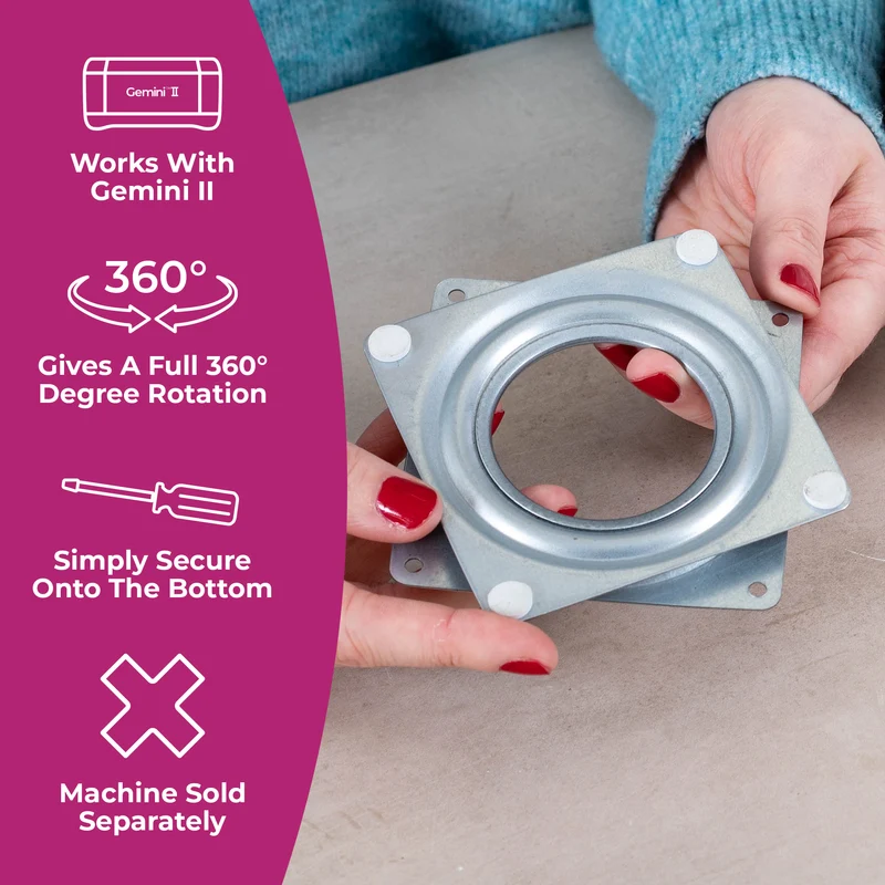 Crafter's Companion - Gemini II Accessories - 360° Turn Table