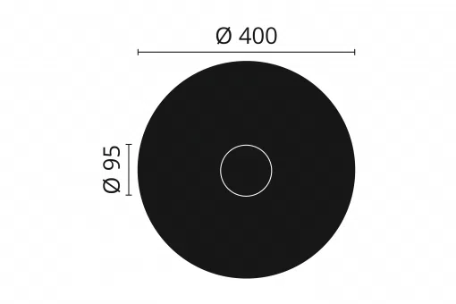 Sara R1520 NMC Ceiling Rose