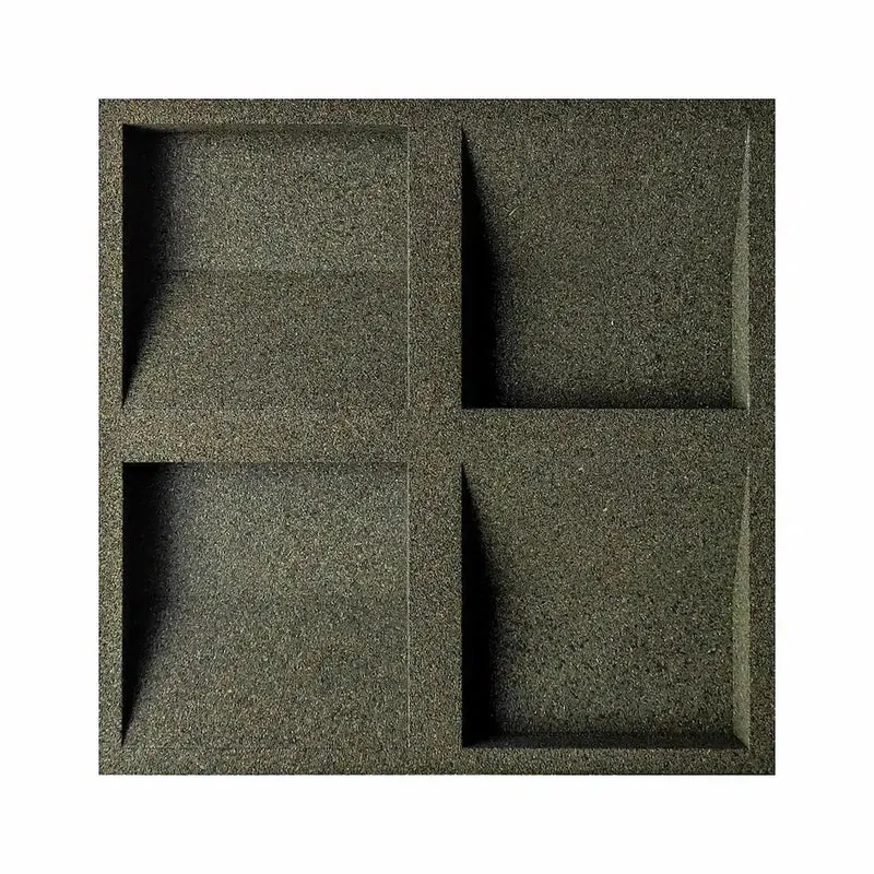 SQUARE 3D Cork Acoustic Wall Panels