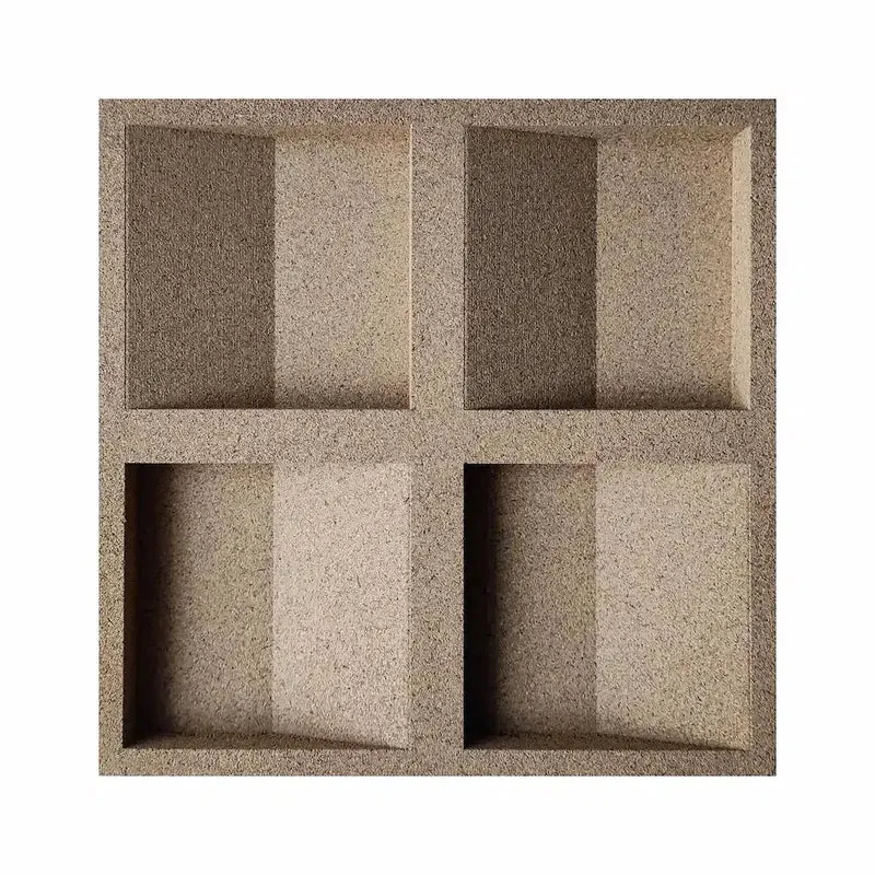 SQUARE 3D Cork Acoustic Wall Panels