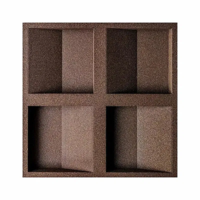 SQUARE 3D Cork Acoustic Wall Panels