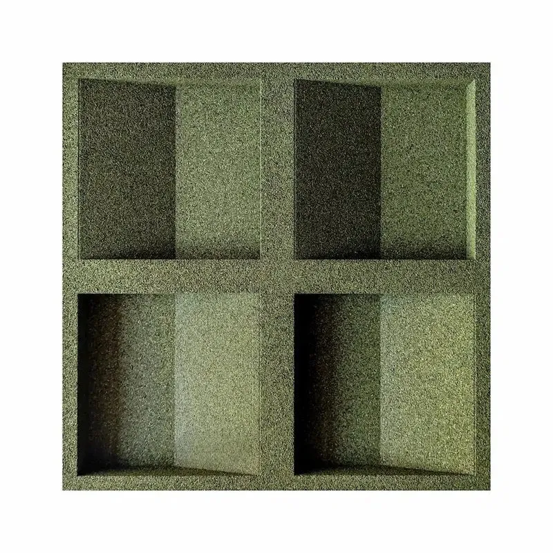SQUARE 3D Cork Acoustic Wall Panels