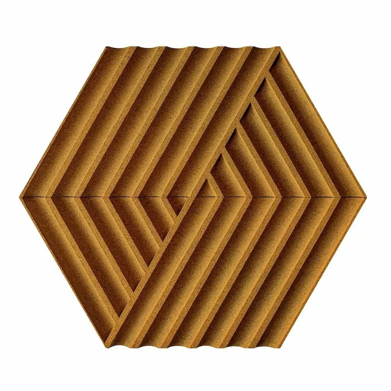 WEAVE 3D Cork Acoustic Wall Panels