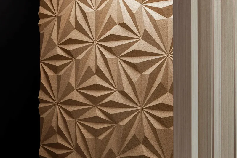 DIAMOND LINE 3D Cork Acoustic Wall Panels