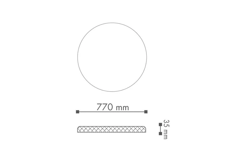 Laura R24 ARSTYL Ceiling Rose