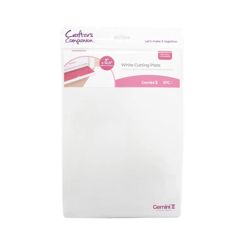 Crafter's Companion - Gemini II Accessories - White Cutting Plate 9"x12.5"