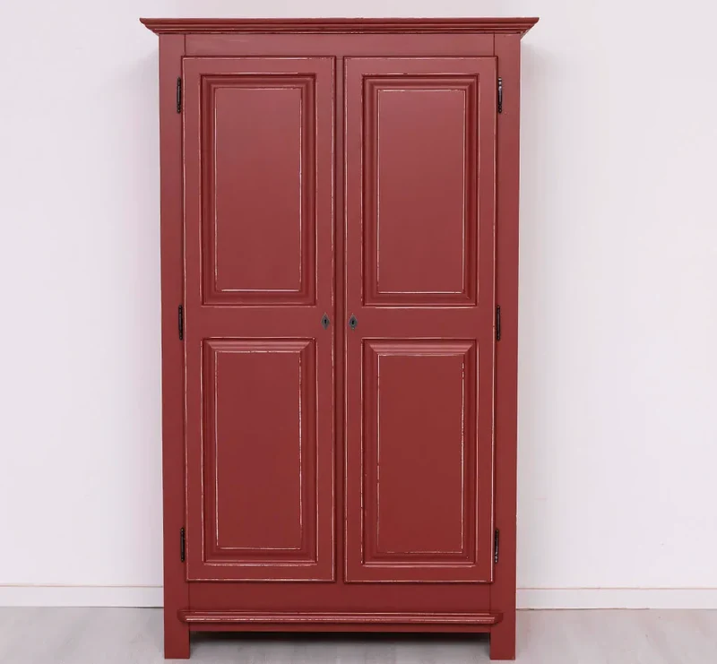 Vintage Kleiderschrank aus Massivholz in verschiedenen Farben