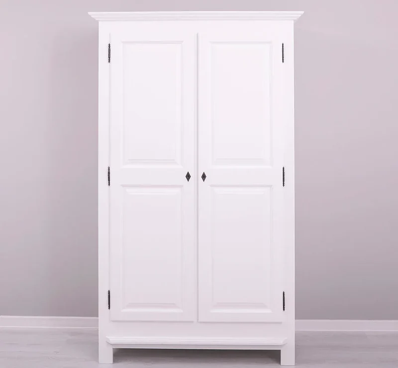 Vintage Kleiderschrank aus Massivholz in verschiedenen Farben