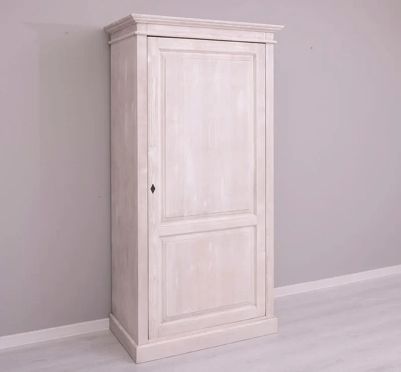 Landhaus Kleiderschrank aus Massivholz in verschiedenen Farben