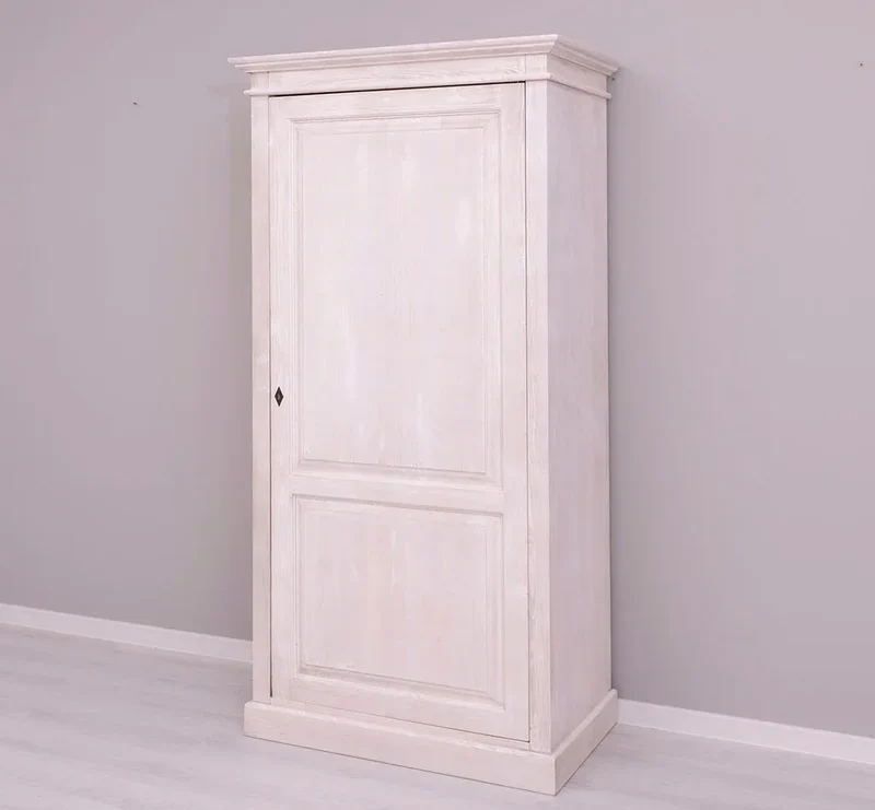 Landhaus Kleiderschrank aus Massivholz in verschiedenen Farben