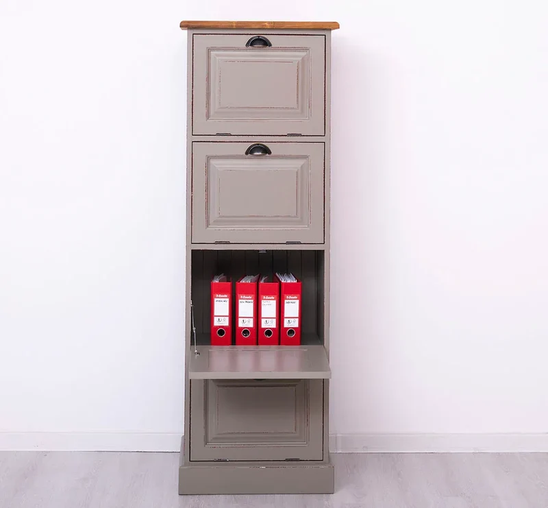 Schmaler Aktenschrank - in verschiedenen Farben