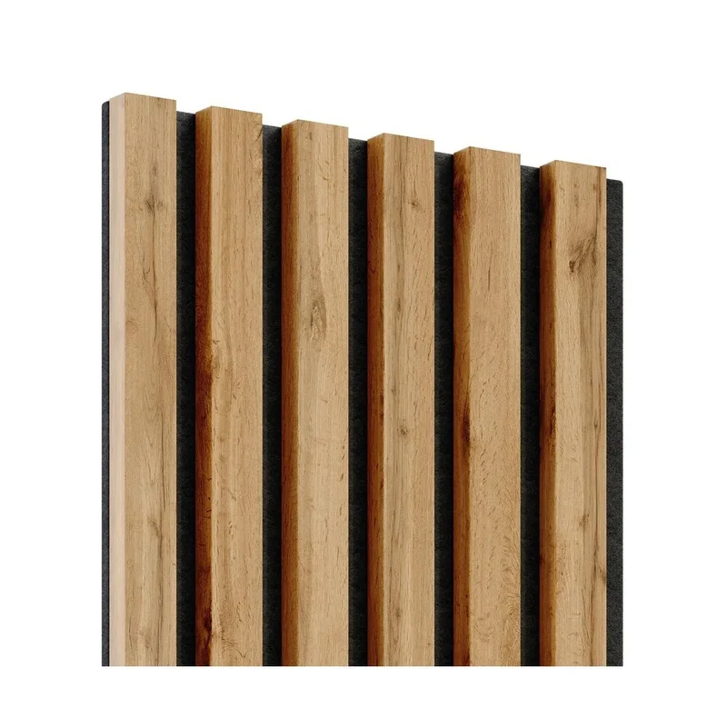 Rustic OAK Acoustic Slatted Wall Panels