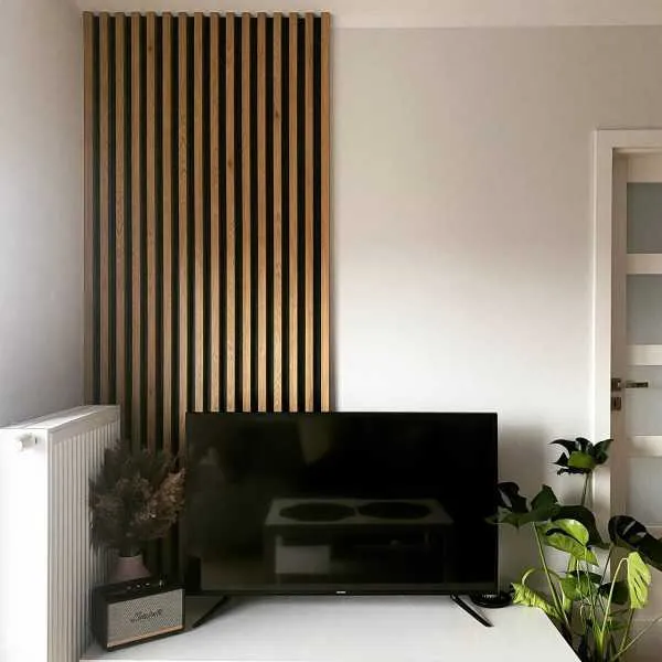 Rustic OAK Acoustic Slatted Wall Panels