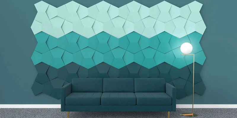 CHAIN 3D Soft Acoustic Wall Panels