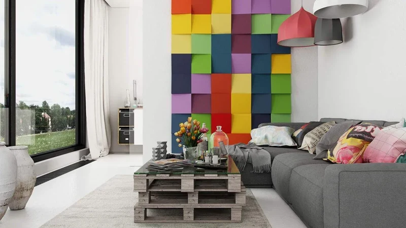 CUBIC 3D Soft Acoustic Wall Panels