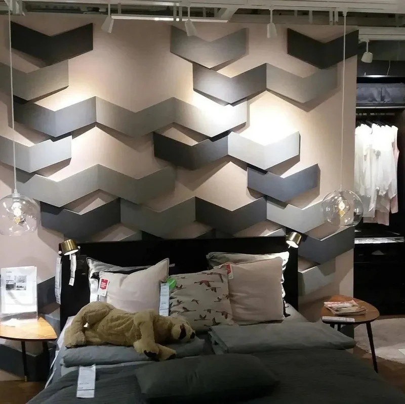 CHEVRON 3D Soft Acoustic Wall Panels