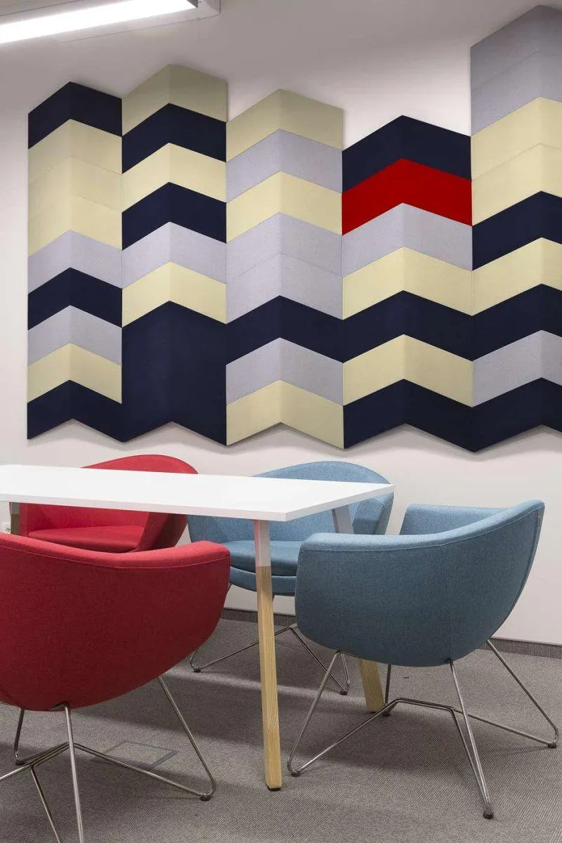 CHEVRON 3D Soft Acoustic Wall Panels