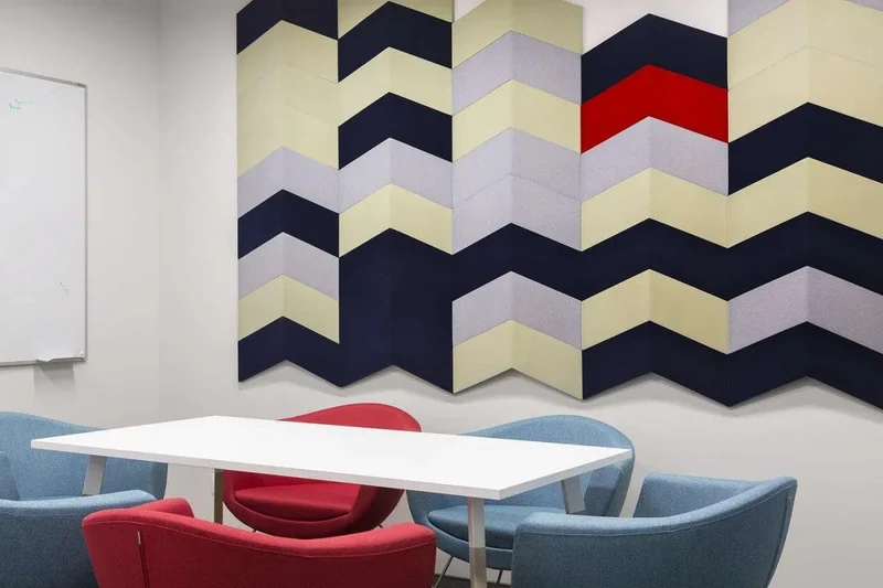 CHEVRON 3D Soft Acoustic Wall Panels
