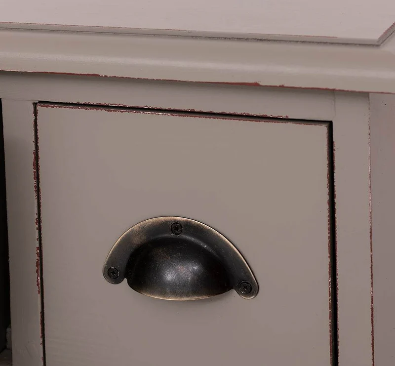 Schmale Apothekerkommode mit 8 Schubladen - in verschiedenen Farben
