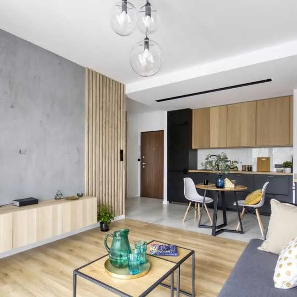 OAK Grey Acoustic Slatted Wall Panels