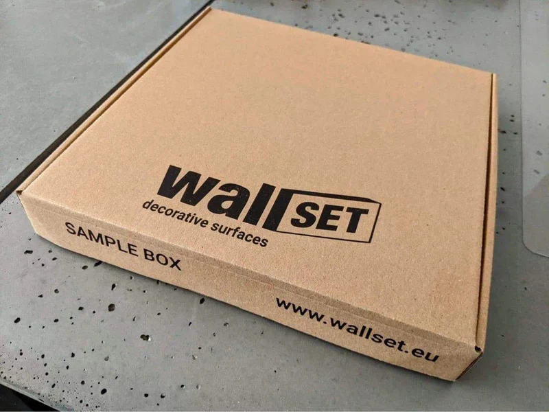 Wallset Concrete Wall Panels Sample Box