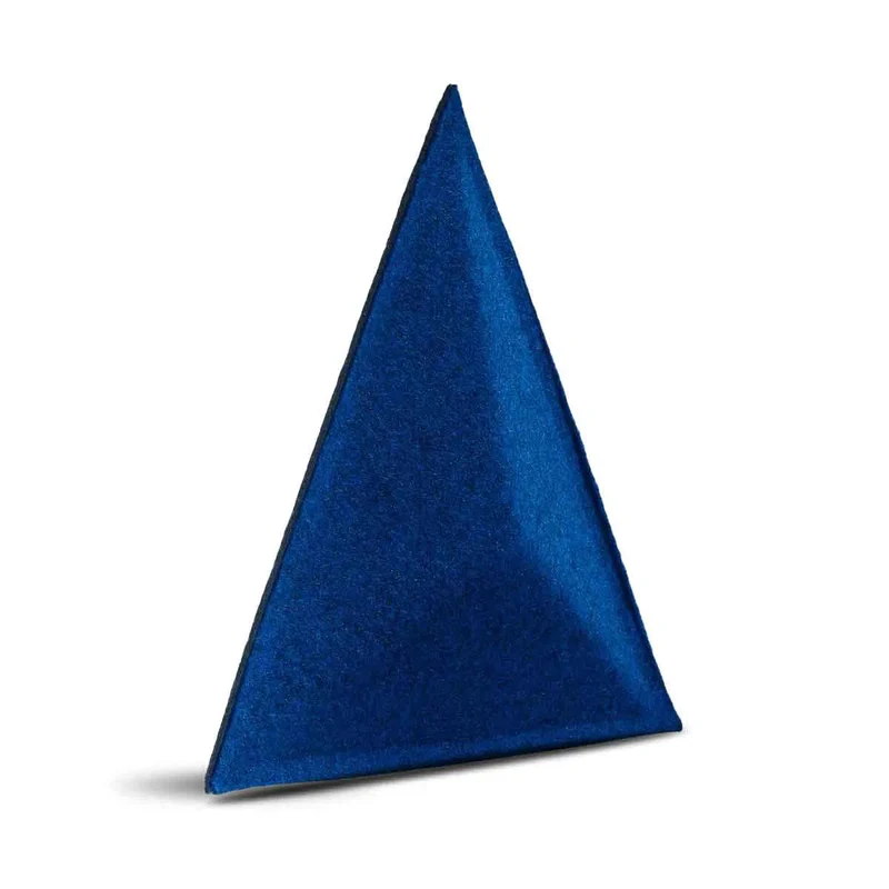 PYRAMID 3D Acoustic Felt Wall Panels - INDIGO Multipack