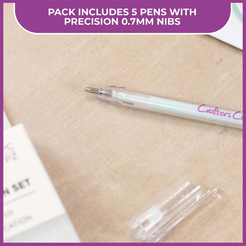 Crafter's Companion Ball Point Glue Pen Set (5 pack)