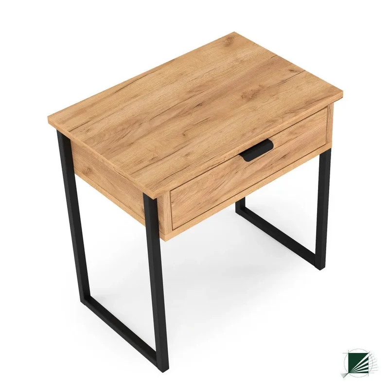 Bed Table LOFT Oak Black